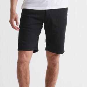 DU/ER Men's N2X Slim Fit Casual 5-Pocket Performance Shorts Black Size 30 DU ER